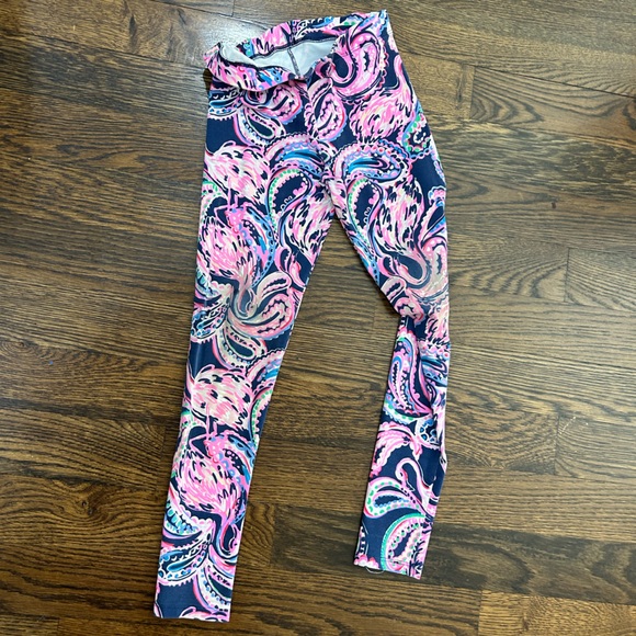 Lilly Pulitzer Arlette dress and matching leggings size large kids *read - Picture 4 of 8